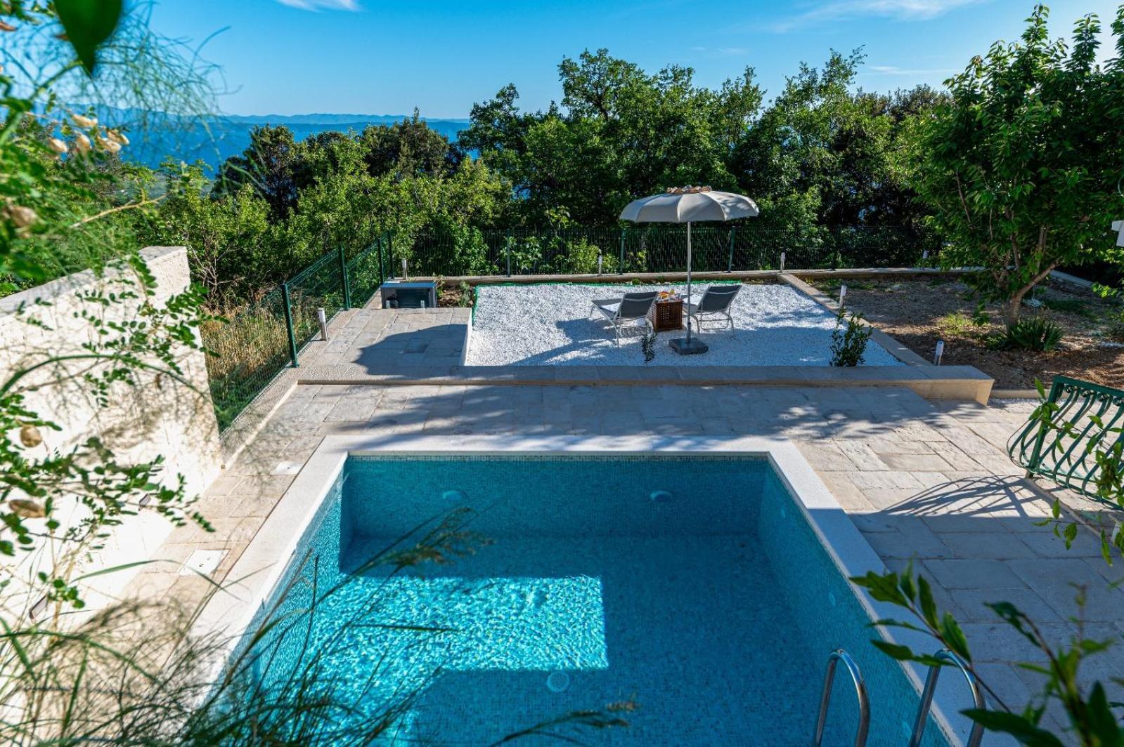 House Dida Mate - Cozy House In Nature With Heated Pool Tučepi Esterno foto